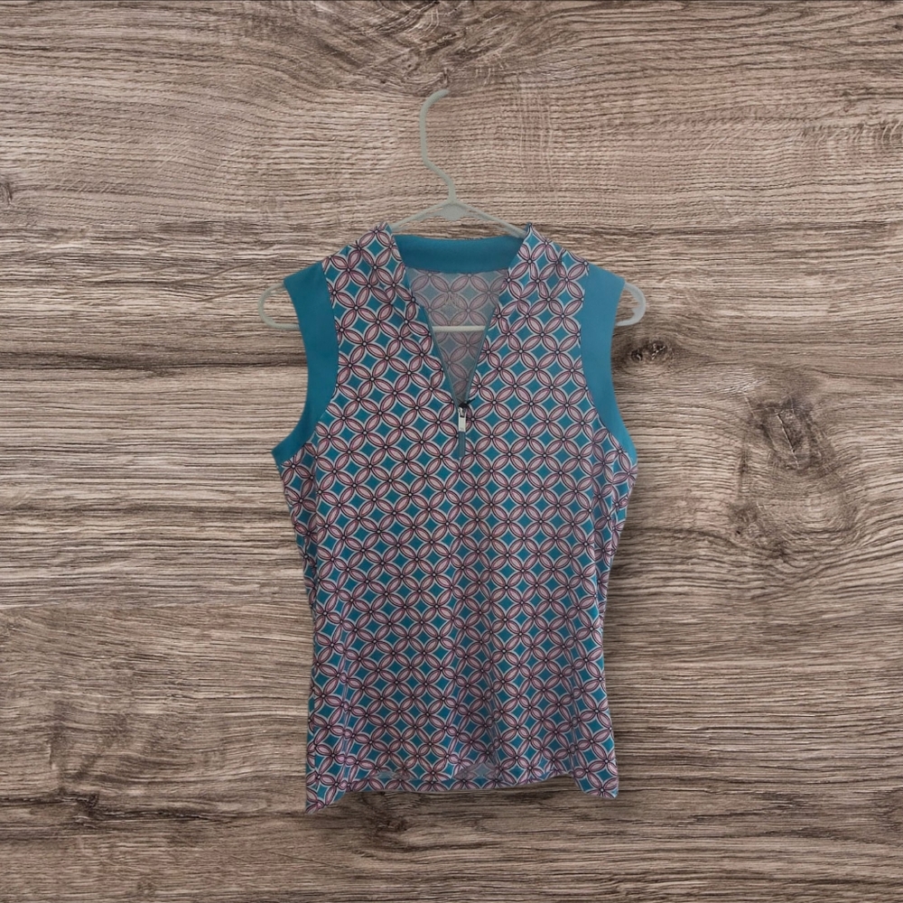 Colorful Geometric Pattern Top - Picture 4 of 5